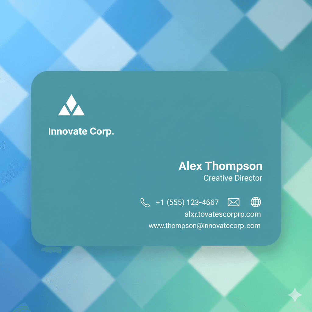 Modern Business Card